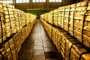 Gold set for steepest weekly drop in six months as trade fears ease an &hellip;